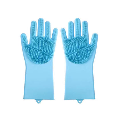 Pet Dogs Cats Shower Gloves Cat Brushes, Silicone Bath Massage Brushes Divine Tools for Dog Bathing Products Pet Accessories